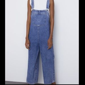 Zara denim jumpsuit